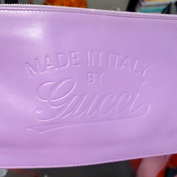 ๐ฎ๐นGucci Monogram XL Craft Lilac Tote and pouch set๐๐๐๐ - Picture 12 of 17